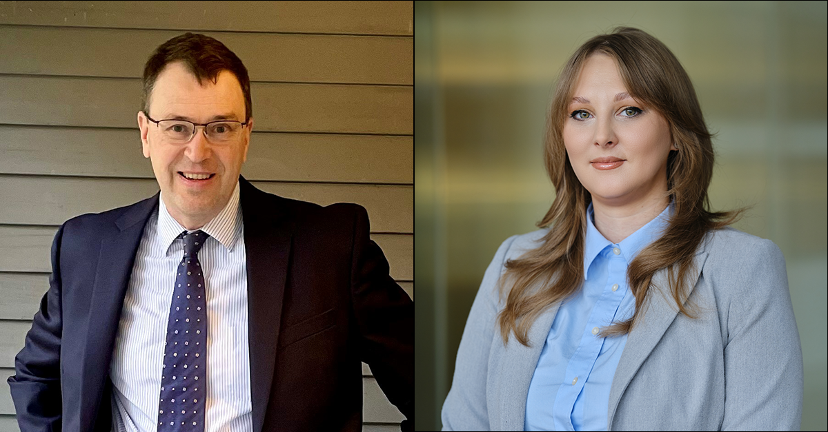 Edward Baker and Emily Harwell