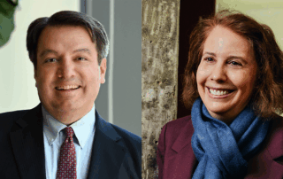 Mark Chalos and Rachel Geman