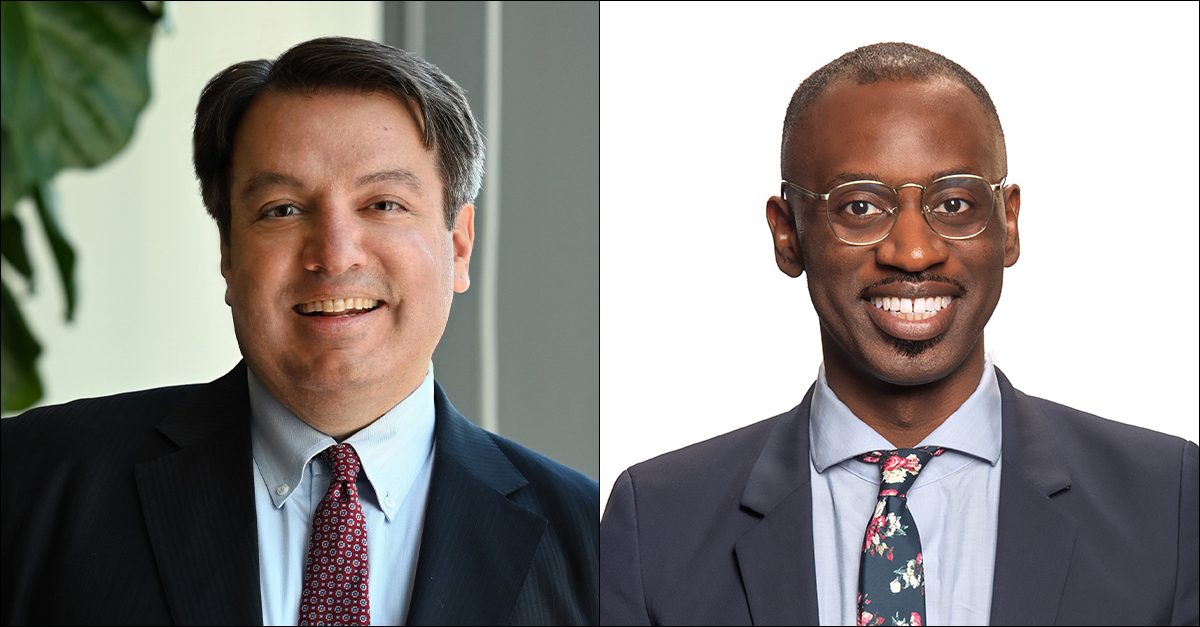 Mark Chalos and Wesley Dozier